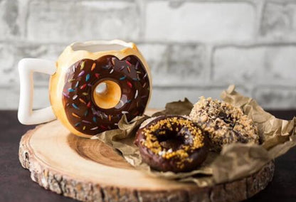 Mug donut en céramique