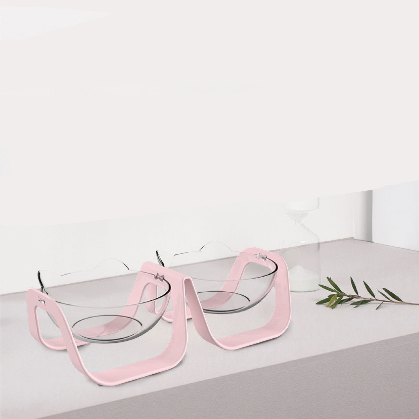 Gamelle  pour chats avec protection des vertèbres cervicales