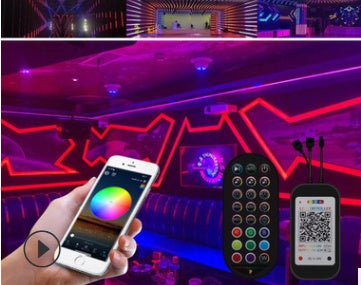 Lumière USB  TV 5 V Rétroéclairage TV avec barre lumineuse musicale