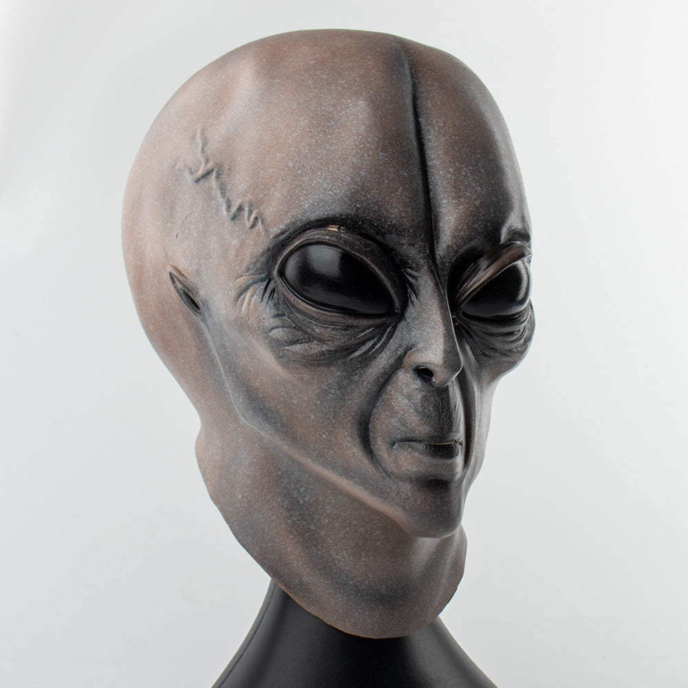 Masque d'extraterrestre en latex pour Halloween