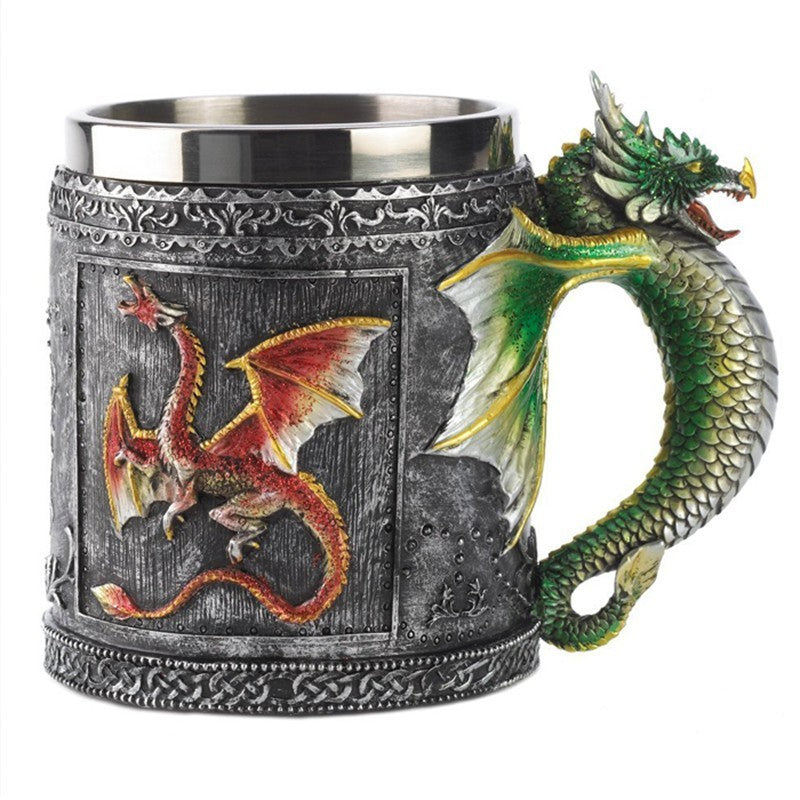 Tasse 400 ml motif tête de mort 3D