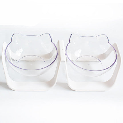 Gamelle  pour chats avec protection des vertèbres cervicales