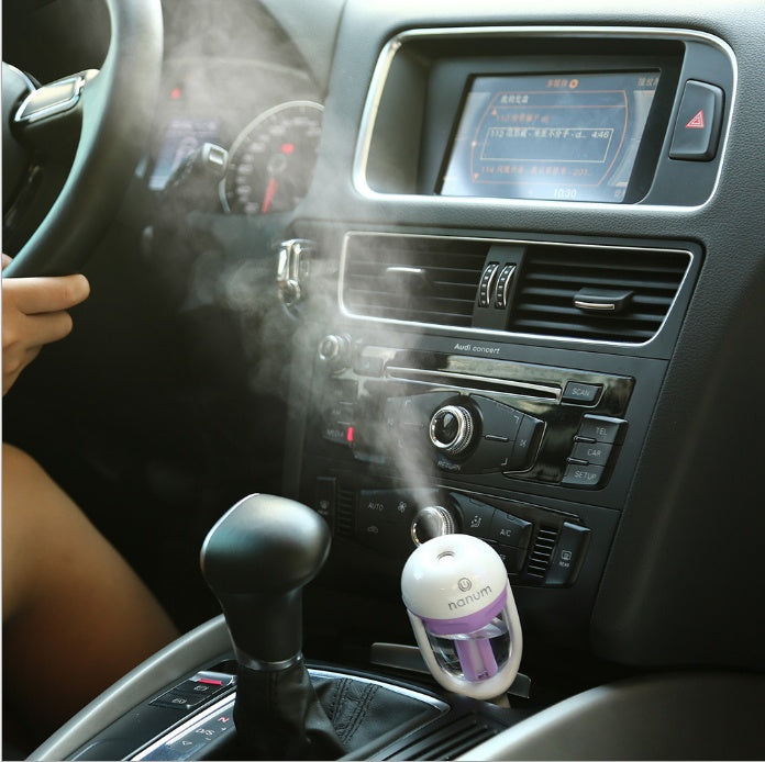 Humidificateur de voiture, purificateur d'air, désodorisant, diffuseur d'huiles essentielles