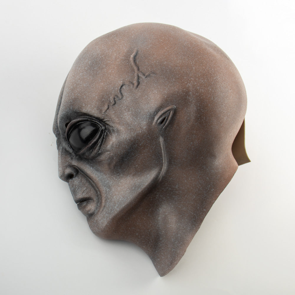 Masque d'extraterrestre en latex pour Halloween