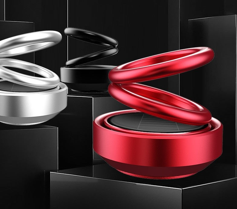 Désodorisant solaire à rotation automatique pour voiture