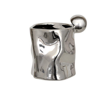 Nouvelle tasse à café irrégulière en céramique