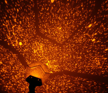 Lampe de projection scientifique à LED mettant en valeur le projecteur d'étoiles romantique des quatre saisons
