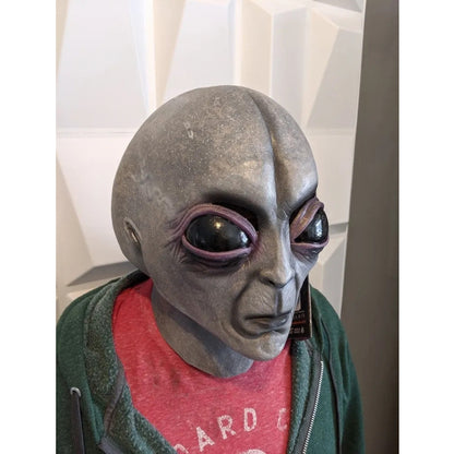 Masque d'extraterrestre en latex pour Halloween