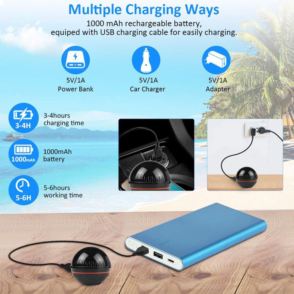 Détecteur de poissons sans fil Erchang