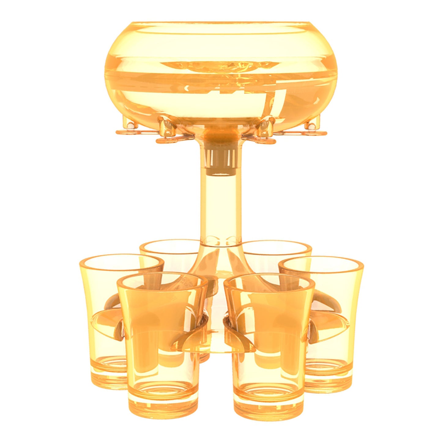 Distributeur de 6 verres à shot, distributeur de vin, de whisky, de bière, accessoire de bar, distributeur de verres pour jeux de société