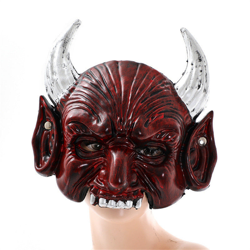 Masque de diable pointu pour bal de fête, Halloween, cosplay