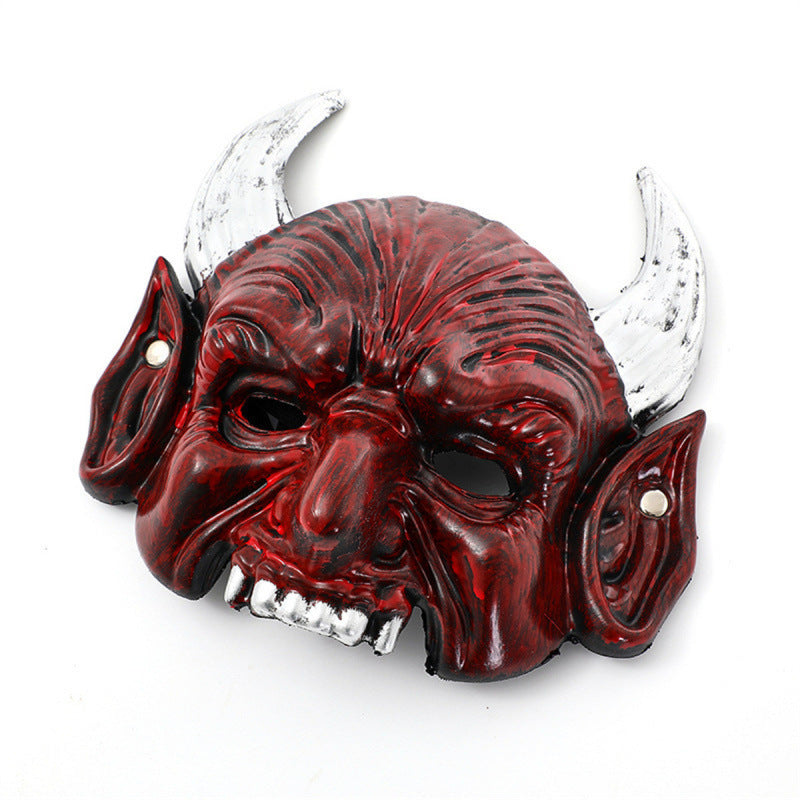 Masque de diable pointu pour bal de fête, Halloween, cosplay