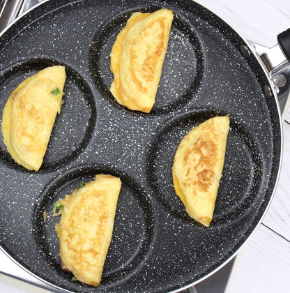 Poêle à œufs, poêles à crêpes antiadhésives, ustensiles de cuisine  , poêle à crêpes, convient pour cuisinière à gaz