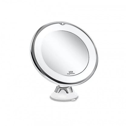 Miroir de maquillage à LED avec éclairage supplémentaire