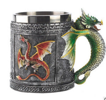 Tasse 400 ml motif tête de mort 3D