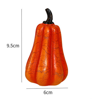 Nouvelle lanterne citrouille d'Halloween, simulation de citrouille, lampe bougie LED en résine, citrouille lumineuse