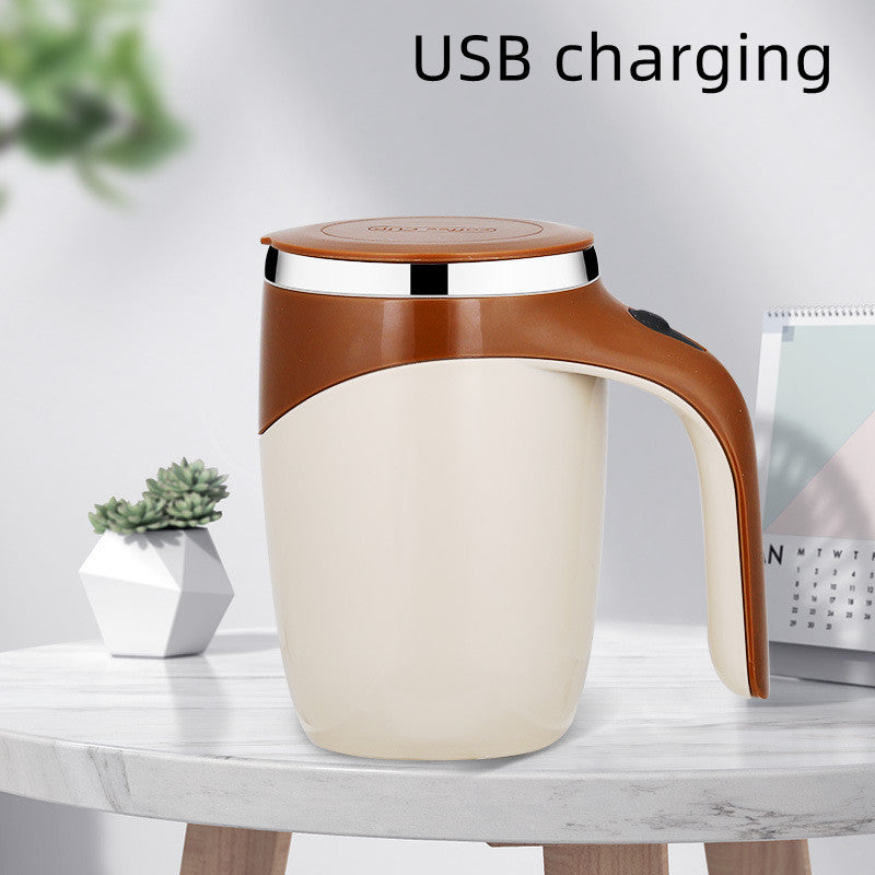 Tasse à café rechargeable, agitateur automatique, tasse à café, agitateur électrique de grande valeur,  tasse magnétique rotative