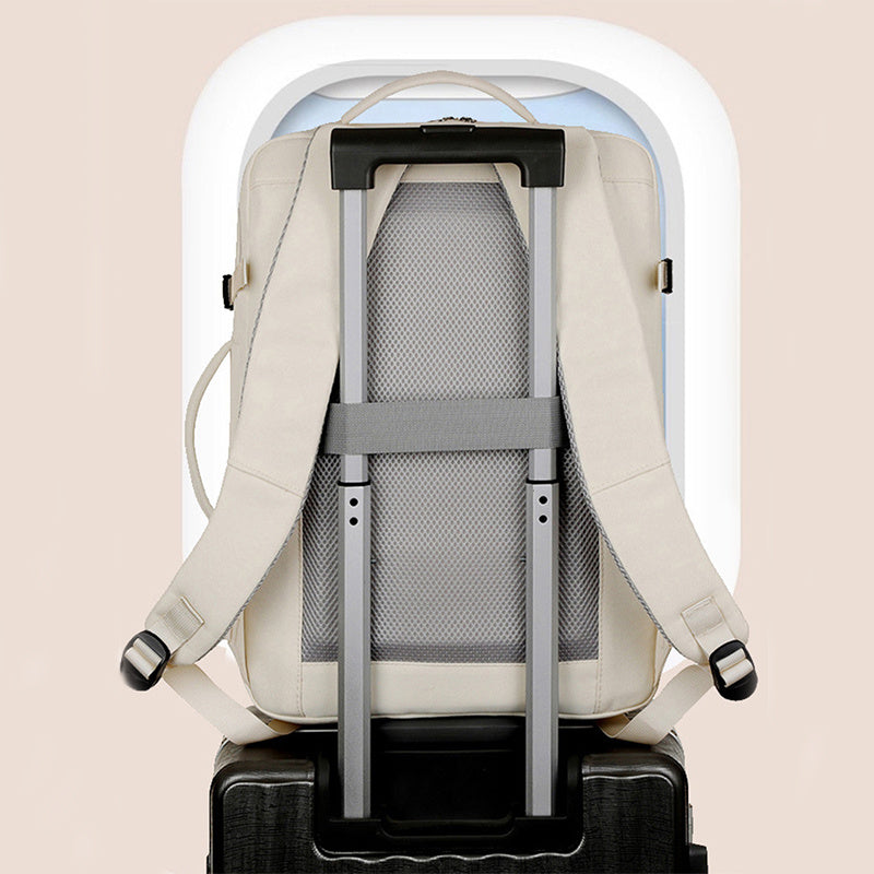 Sac à dos grande capacité pour femmes et hommes, plusieurs poches et fermetures éclair