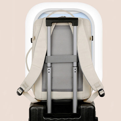 Sac à dos grande capacité pour femmes et hommes, plusieurs poches et fermetures éclair