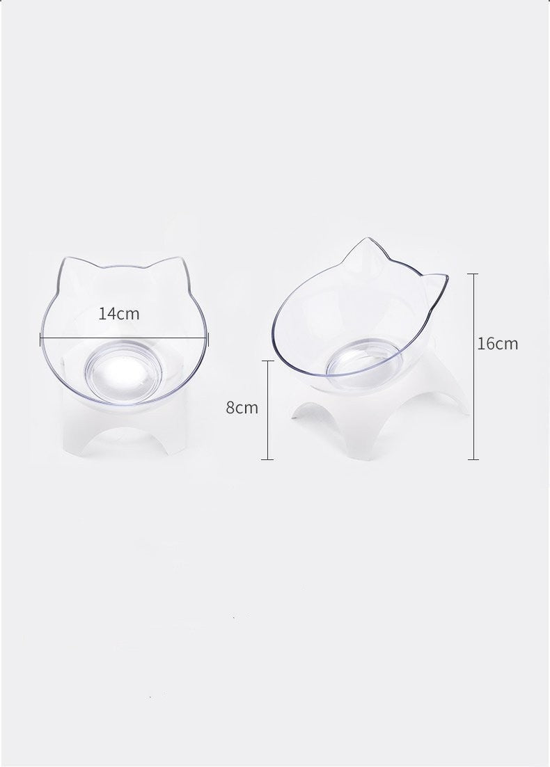 Gamelle multi-usages amovible et lavable pour chat