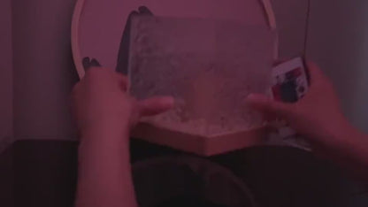 Lampe de table LED à ondulation d'eau, USB, rotative, en cristal, à intensité variable, décoration d'intérieur, 16 couleurs, cadeaux